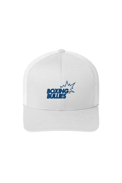 Boxing Bullies White Trucker Hat